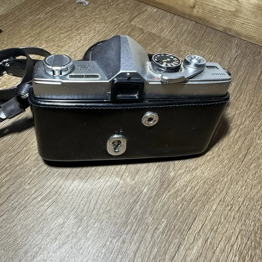 Minolta SR-7‎ 35mm SLR Film Camera w/ Rokkor-PF 58mm f/1.4 Lens